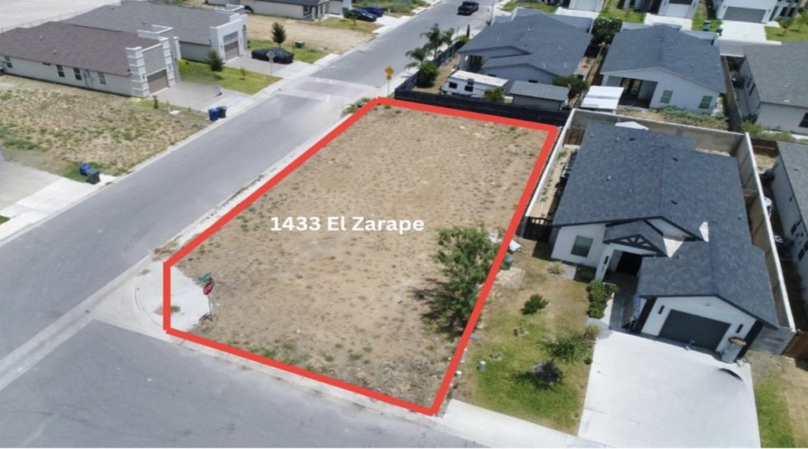 1433 El Zarape Ln., Laredo, Texas 78046, ,Land,For Sale,1433 El Zarape Ln.,20263797