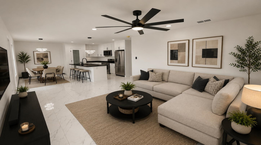 VIRTUAL STAGING FOR ILLUSTRATION PURPOSE ONLY