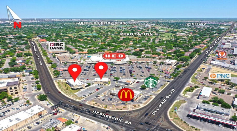 7709 McPherson Rd, Laredo, Texas 78045, 1 Room Rooms,4 BathroomsBathrooms,Commercial retail/office,For Sale,7709 McPherson Rd,20263997