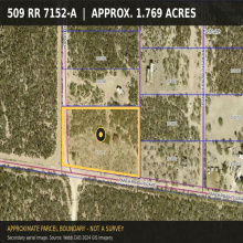 509 RR 7152-A, Laredo, Texas 78041, ,Land,For Sale,509 RR 7152-A,20264004