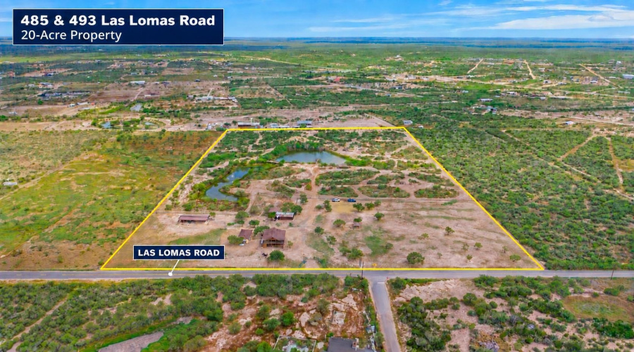 485 LAS LOMAS RD., LAREDO, Texas 78043, ,Land,For Sale,485 LAS LOMAS RD.,20264675