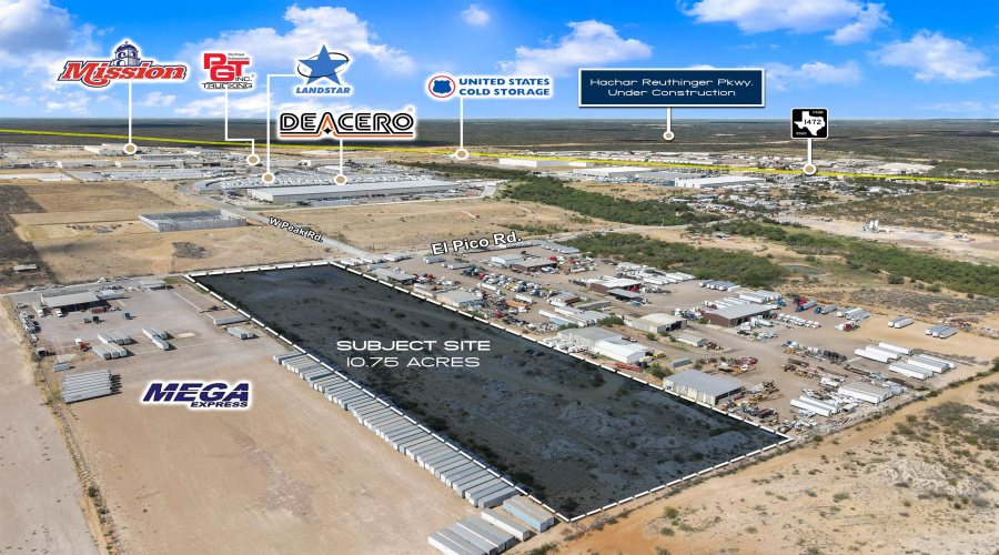 El Pico Rd, LAREDO, Texas 78045, ,Land,For Sale,El Pico Rd,20264700