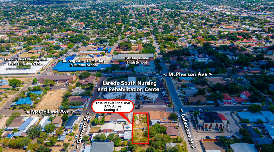 1710 McClelland Ave, Laredo, Texas 78040, ,Land,For Sale,1710 McClelland Ave,20264740