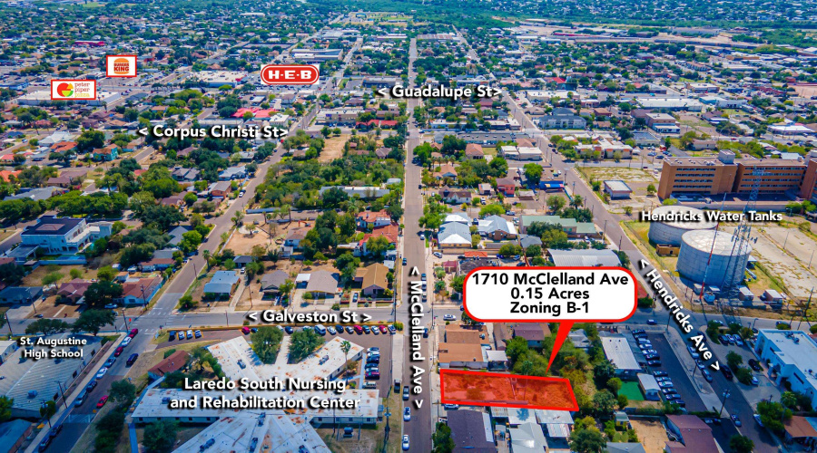 1710 McClelland Ave, Laredo, Texas 78040, ,Land,For Sale,1710 McClelland Ave,20264740