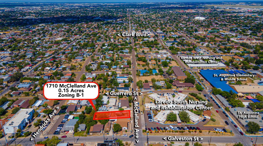 1710 McClelland Ave, Laredo, Texas 78040, ,Land,For Sale,1710 McClelland Ave,20264740