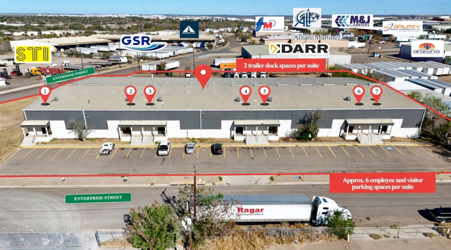702 Enterprise St, Laredo, Texas 78045, 1 Bedroom Bedrooms, 1 Room Rooms,2 BathroomsBathrooms,Commercial/industrial,For Rent,702 Enterprise St,20264822